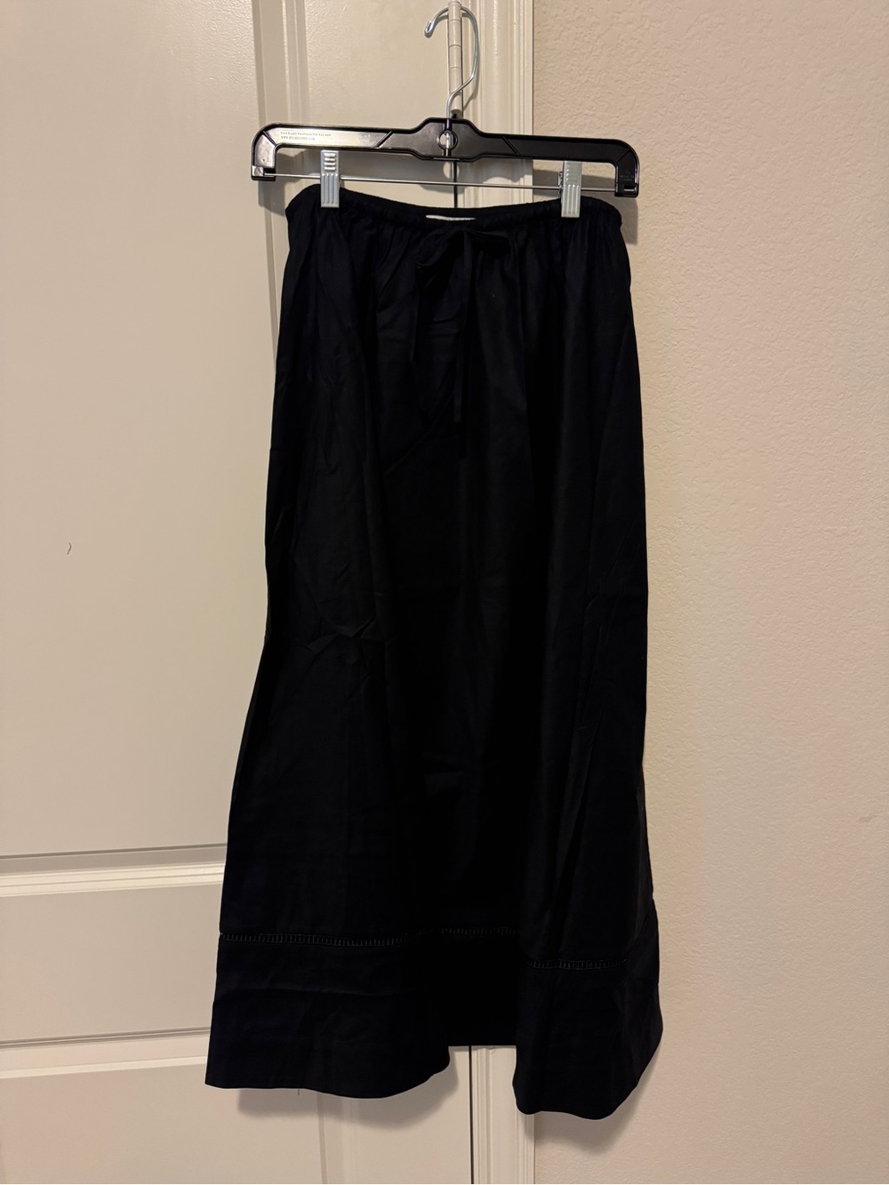 Reformation Cleo Skirt Maxi Skirt black color size S - Picture 3 of 7